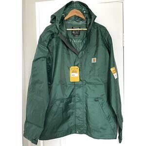 Carhartt Dry Harbor Waterproof Rain Jacket Storm Defender 103510 XL TALL XLT